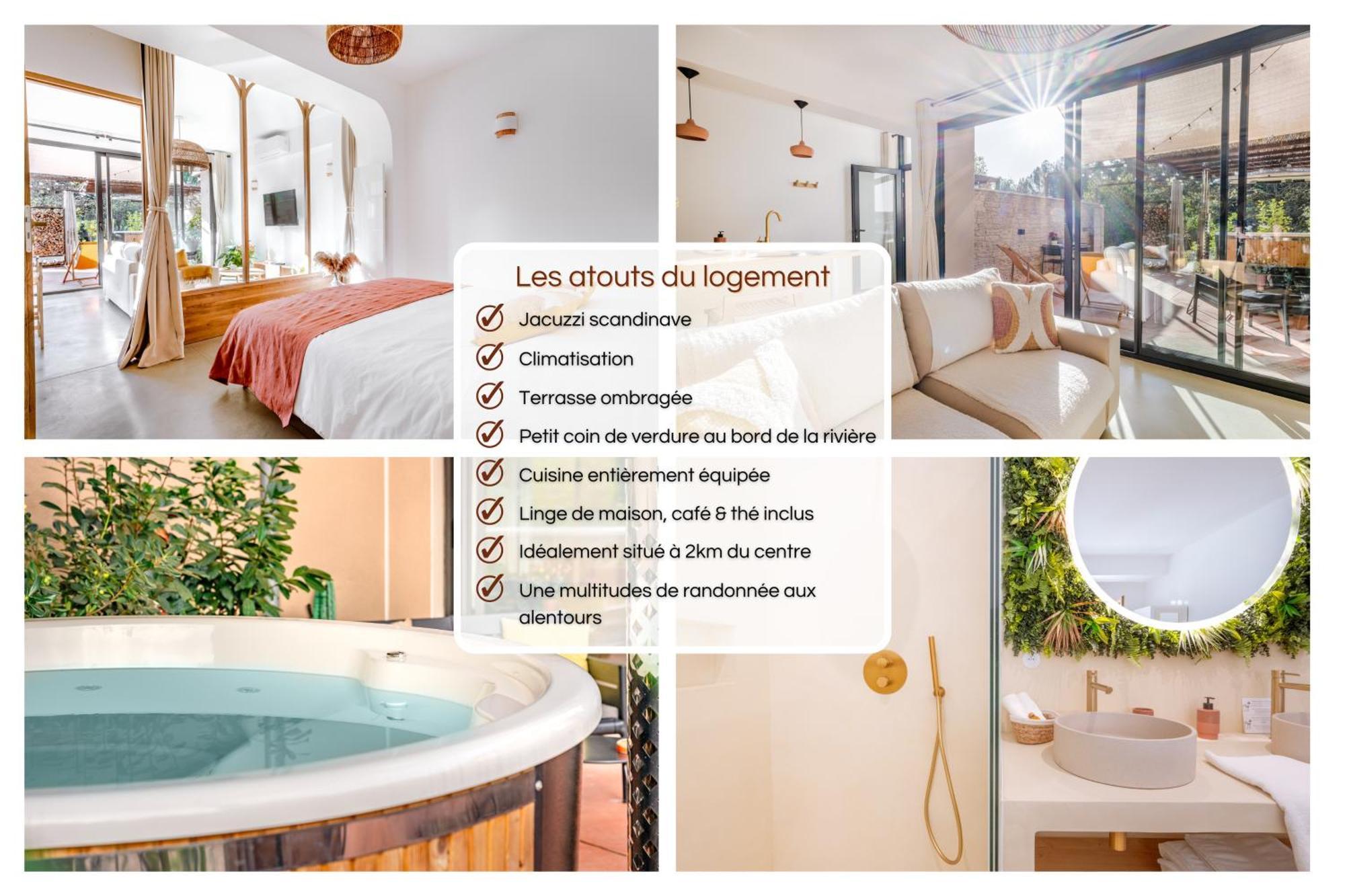 Hermes - Appartement Avec Jacuzzi Scandinave Nyons Extérieur photo