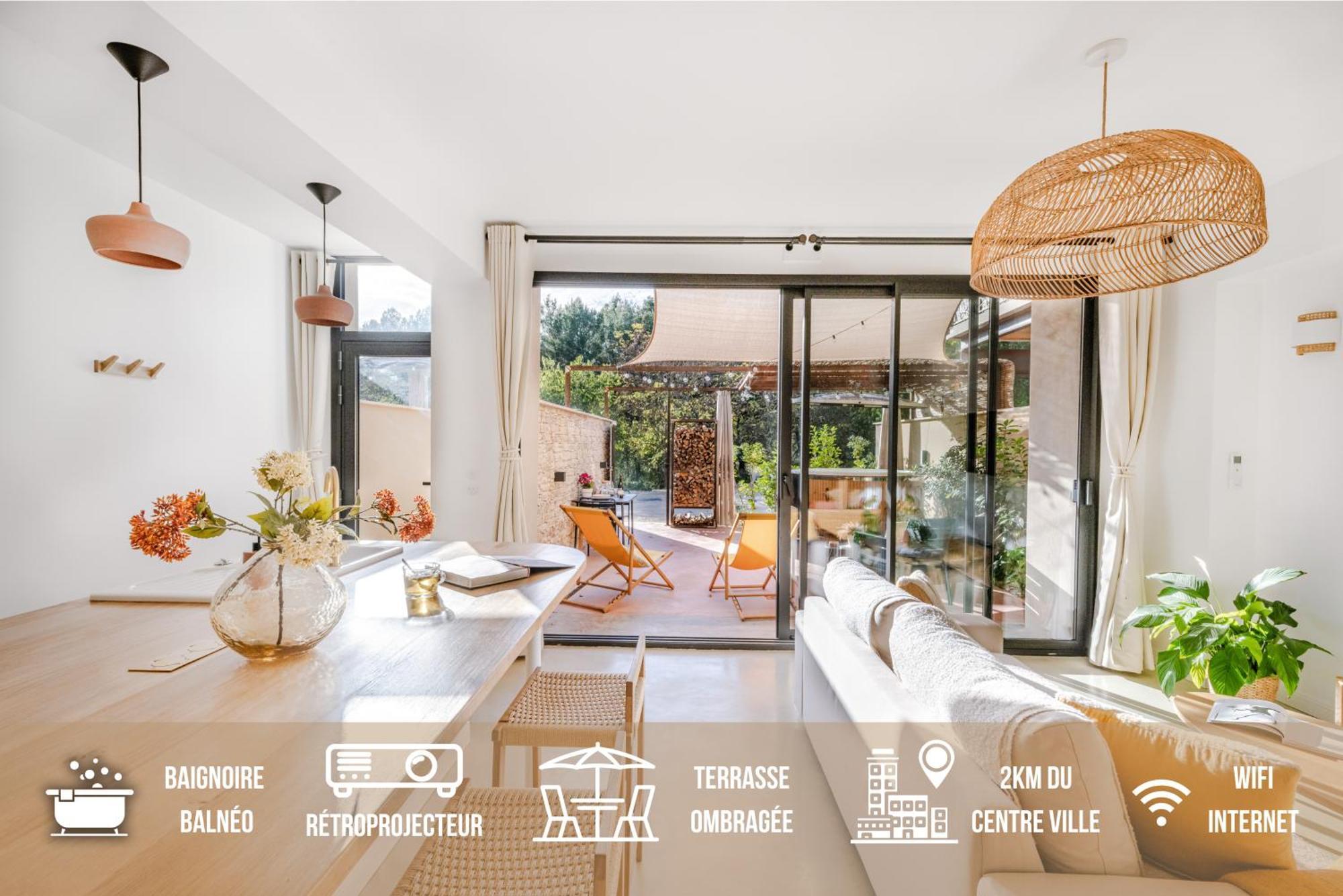 Hermes - Appartement Avec Jacuzzi Scandinave Nyons Extérieur photo